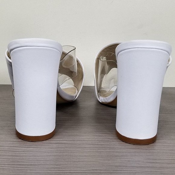 Leith Catch Crisscross Sandal, White, Womens Size 8.5 M - Picture 5 of 10